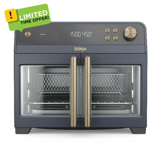Ninja | French Door Premier Air fry Oven | 10-in-1 functions | 20.3-qt capacity | 5-qt Air Fry Basket