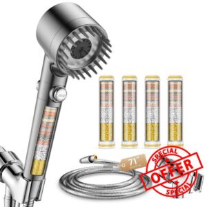 PWERAN Filtered Shower Head with Handheld