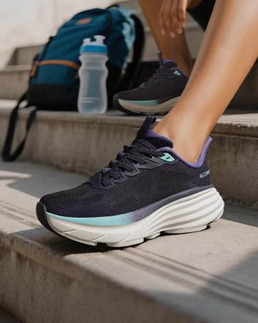 ALLSWIFIT Womens Slip On Walking Shoes Hands-Free Cushion Running Tennis
