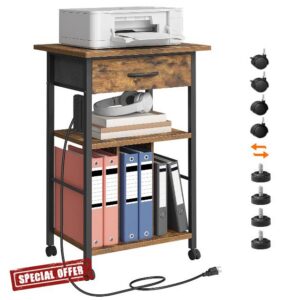YATINEY Printer Stand with storage