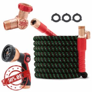 Pocket Hose Ballistic Double UV 75 FT Garden Hose