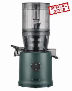 Hurom H80 Cold Press Juicer Machine — Kale — Dishwasher-Safe Parts