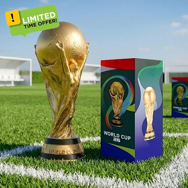 14.6" World Cup Trophy Replica for 2026