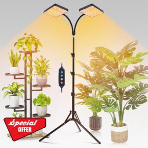 FECiDA 2026 2Head Grow Light with Stand