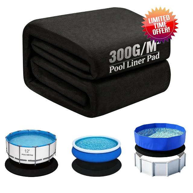 12FT Pool Liner Pad for Above Ground Pool