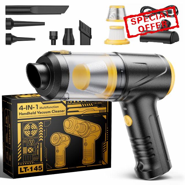 Handheld Vacuum Cleaner 21000Pa Suction with Brushless Motor