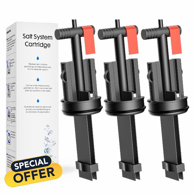 3 Pack Salt System Cartridge Replacement for Hot Springs Salt Cartridge