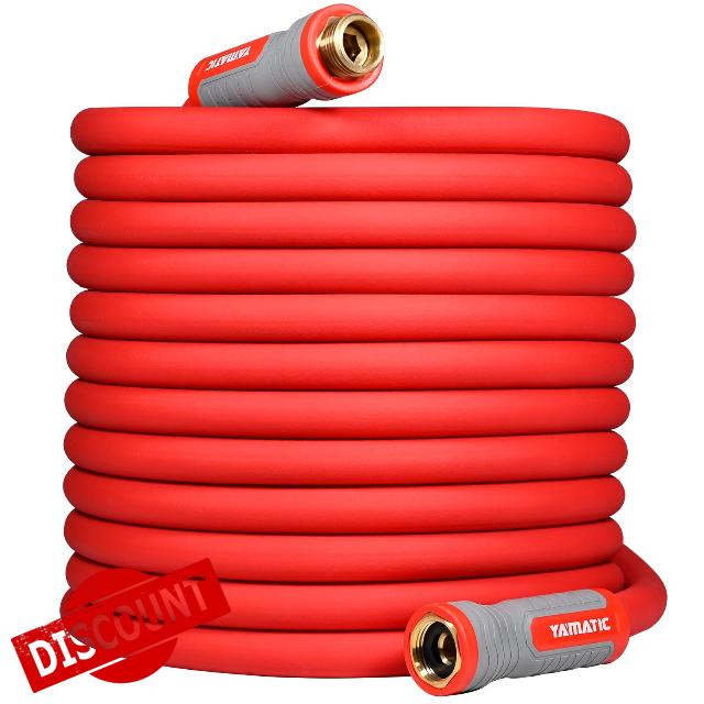 YAMATIC 100FT Flexible Garden Hose 5/8"