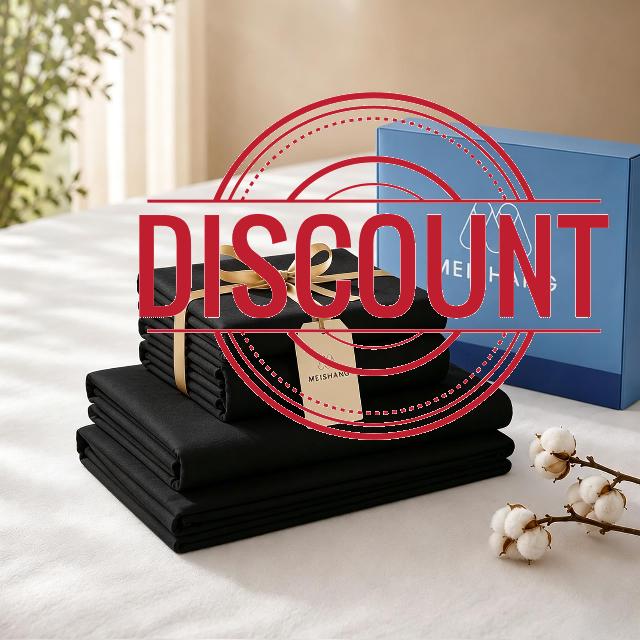 MEISHANG 1000 Thread Count Cotton Sheets Queen Size - 100% Egyptian Cotton