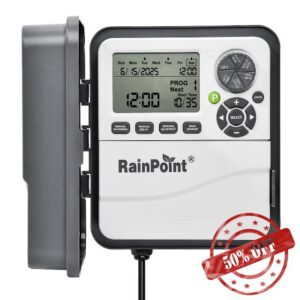 RAINPOINT Sprinkler Controller 12 Zone Programmable