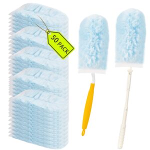 50 Count Duster Refills ，360° Heavy Duty Duster Refills Compatible with Swiffer Duster