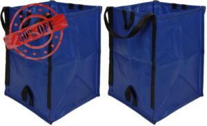 DURASACK Heavy Duty Home and Yard Waste Bag 48-Gallon Woven Polypropylene