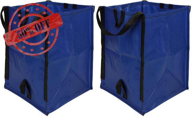 DURASACK Heavy Duty Home and Yard Waste Bag 48-Gallon Woven Polypropylene