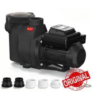Variable Speed Pool Pump 1.5HP – Energy Efficient Inground Pool Pump with CEC Certified & ETL Listed