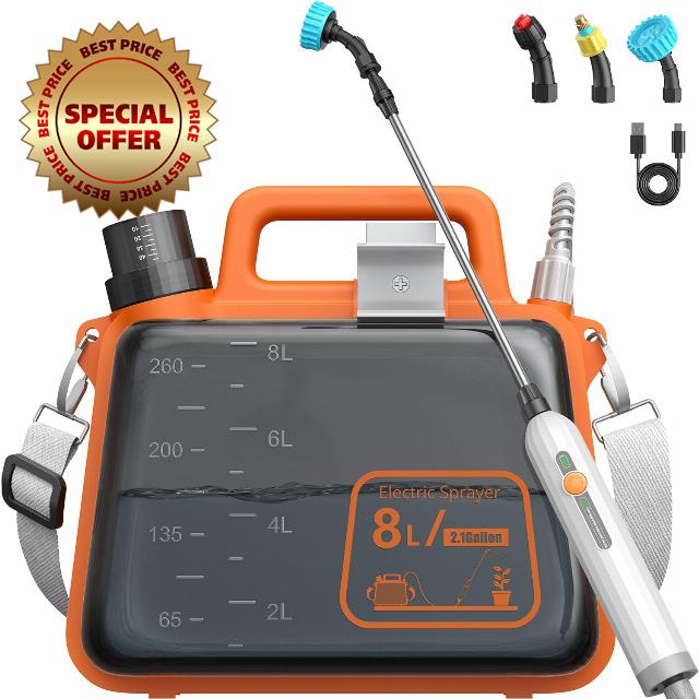 2 Gallon Electric Garden Sprayer