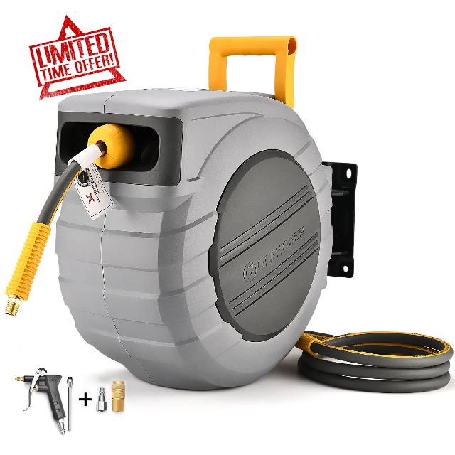 GLAHODEN Retractable Air Hose Reel