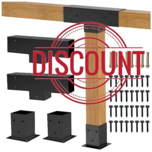 JEXALINE Pergola Kit for 4"x4" Lumber