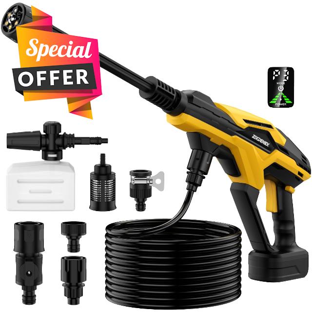 Cordless Portable Washer for Dewalt 20V Battery