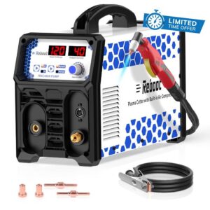 Reboot Plasma Cutter With Built In Air Compressor 40A 120V IGBT Inverter Digital Cutting Machine