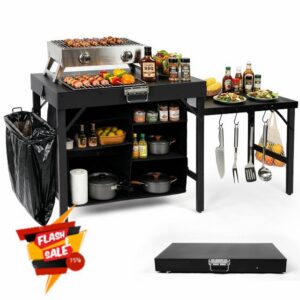 Grill Table Compatible with Blackstone Griddles