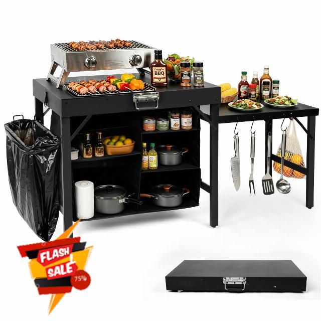 Grill Table Compatible with Blackstone Griddles