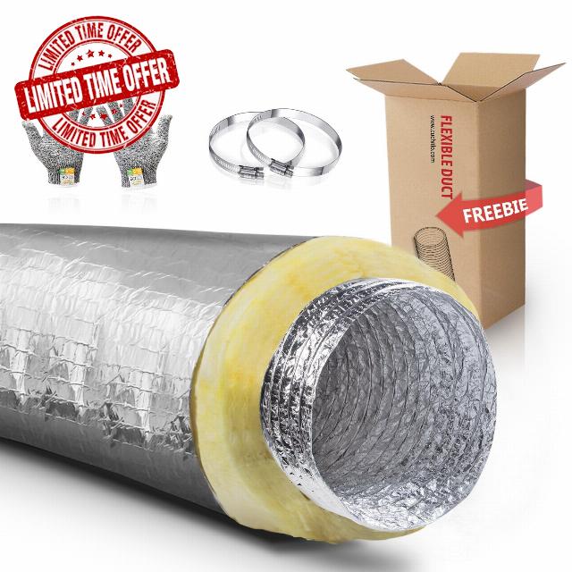 4 Inch Insulated Flexible Duct
