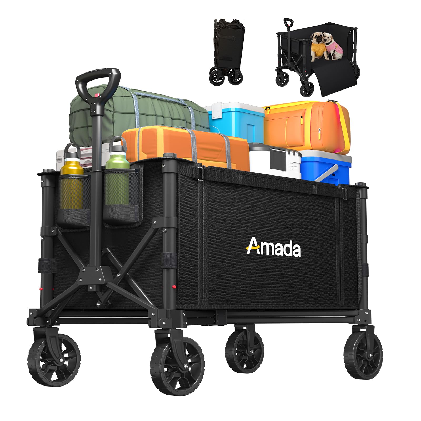 120L Wagons Carts Foldable