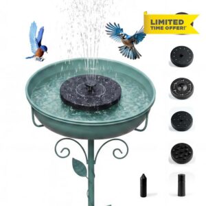 Solar Bird Bath Fountain