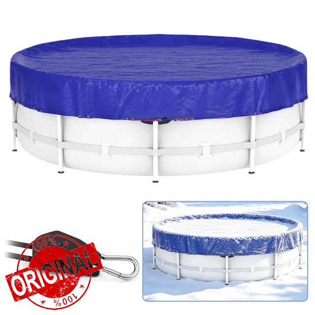 EchoVale 18FT Round Pool Cover for Above Ground Pools