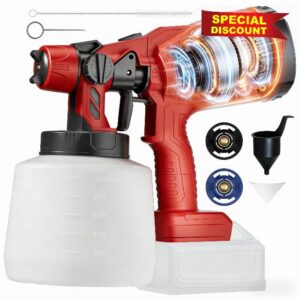 Cordless Paint Sprayer for Milwaukee 18V Battery