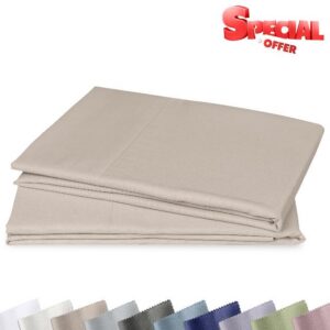 California Design Den 1000 Thread Count Queen Pillow Case