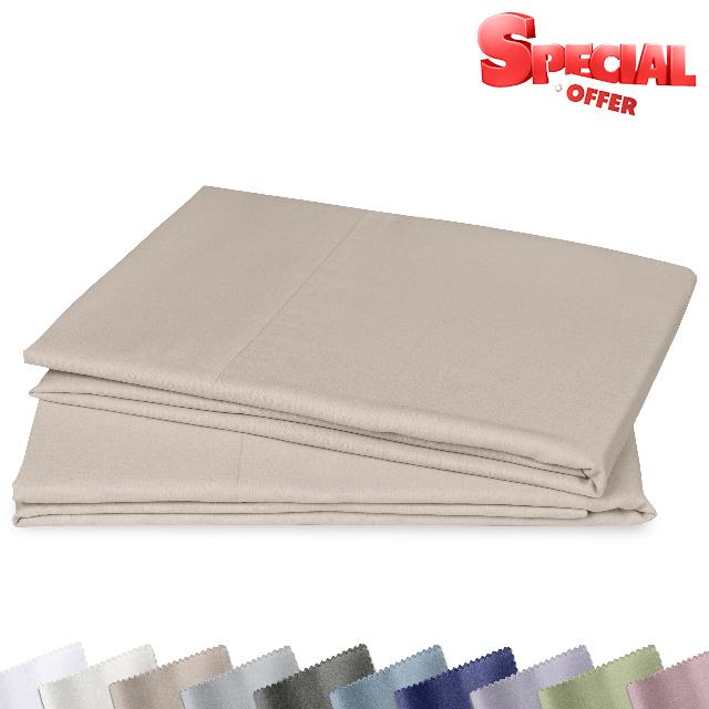 California Design Den 1000 Thread Count Queen Pillow Case