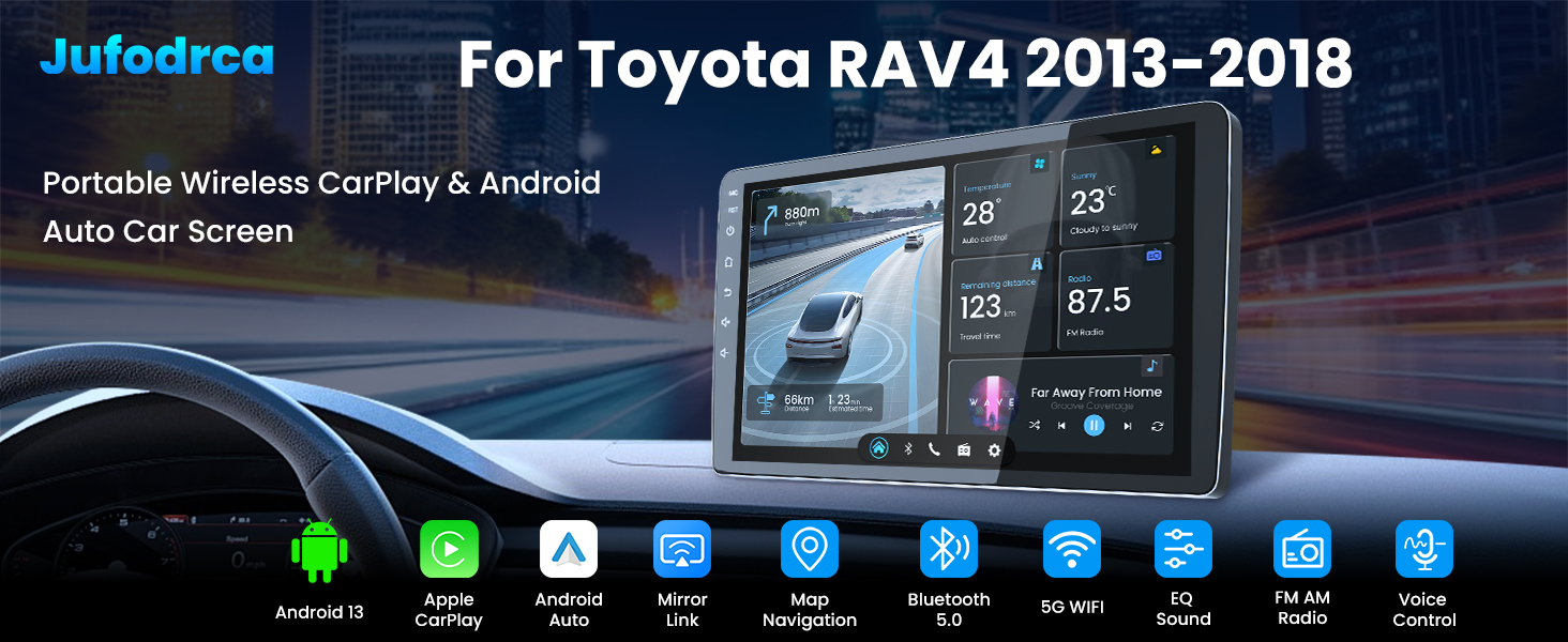For Toyota RAV4 2013-2018