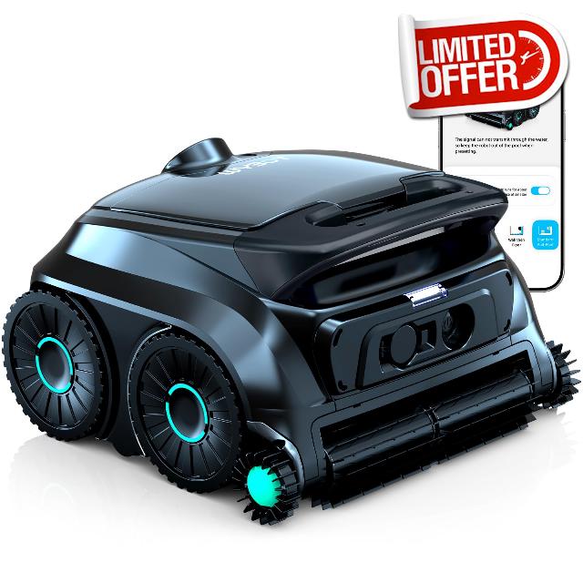 (2026 NEW) WYBOT B1 Cordless Robotic Pool Vacuum for Inground Pools
