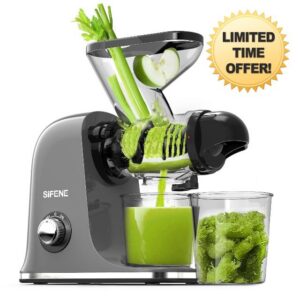 SIFENE Mini Slow Masticating Juicer
