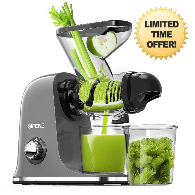 SIFENE Mini Slow Masticating Juicer