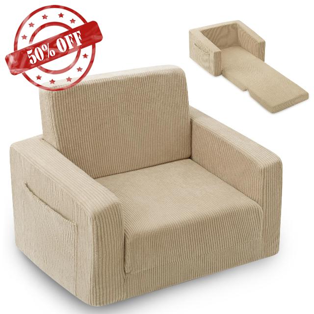 2-in-1 Kids Chair and Couch
