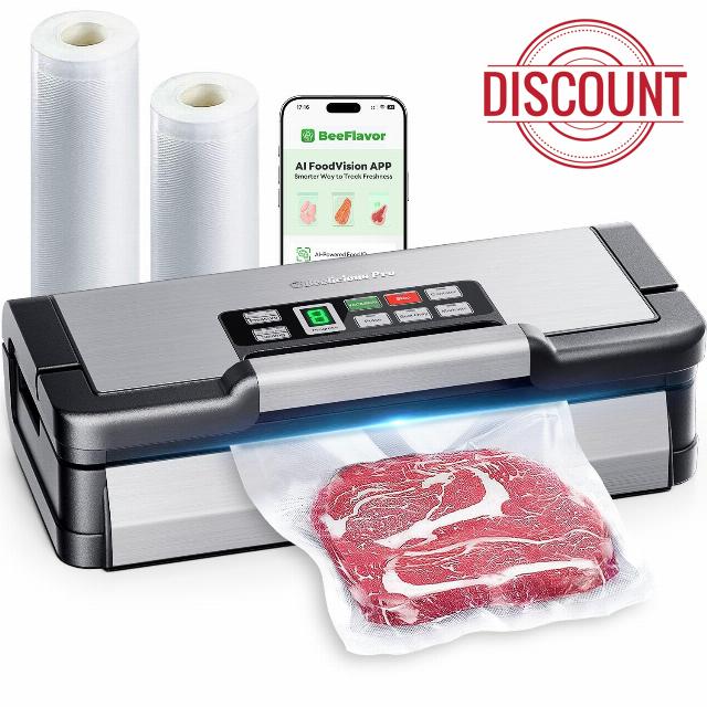 95kPa Vacuum Sealer Machine with AquaLock Technology