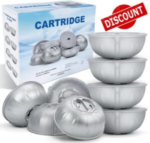 8 Pack Hot Tub Replacement Cartridges Compatible with Frog Ease Floating System - for Hot Tubs Up to 600 Gallons | Compatible With Frog Ease Floating System - For Hot Tubs Up To 600 Gallons