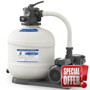 AQUASTRONG Sand Filter Pump for Above Ground Pool with Timer