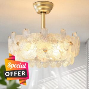 20'' Fandelier Ceiling Fans with Lights