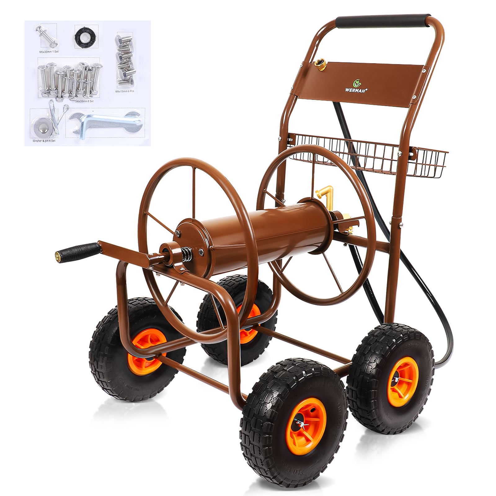 2025 Upgrade Hose Reel Cart