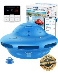 Smart Pool Alarm with App for Inground & Above Ground Pools