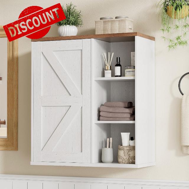 FiveWillowise Bathroom Wall Cabinet