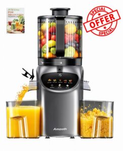 Juicer Machines with 6.5" Large Chute