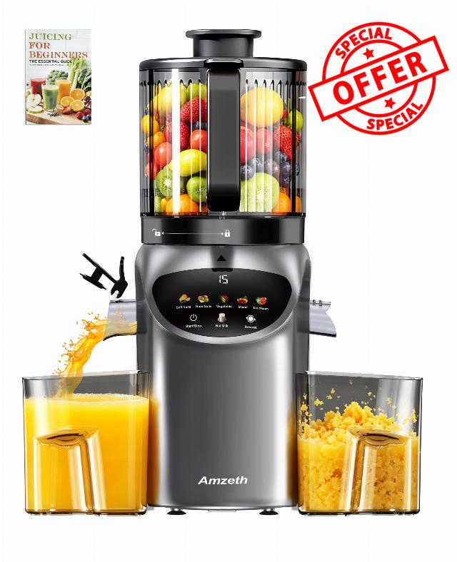 Juicer Machines with 6.5" Large Chute