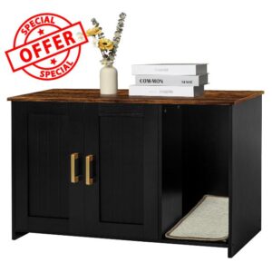 DWANTON Litter Box Enclosure
