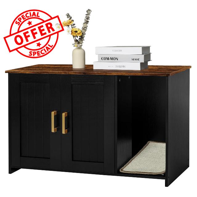 DWANTON Litter Box Enclosure
