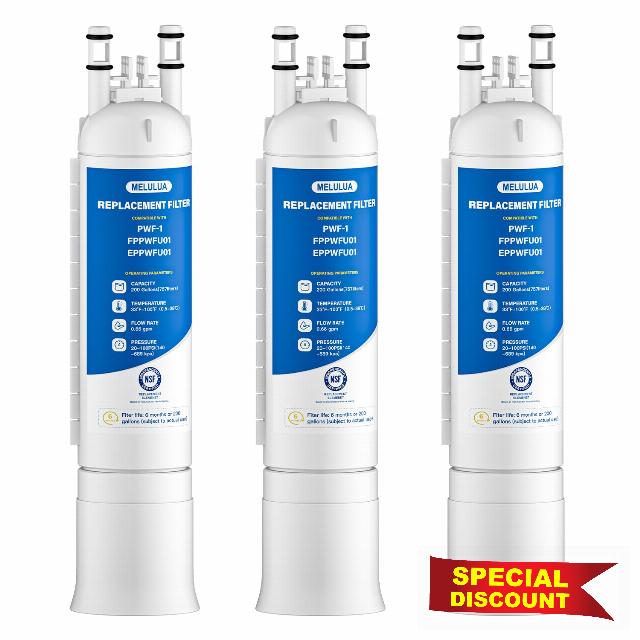 FPPWFU01 Water Filter Replacement Compatible with Frigidaire FPPWFU01 Water Filter