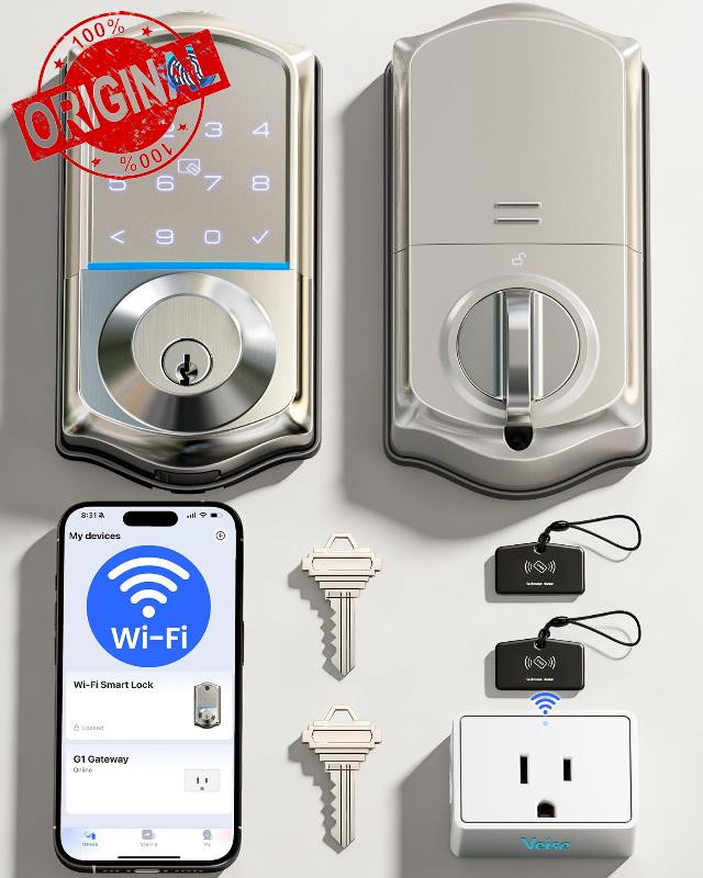 Veise VE017G Wi-Fi Keyless Entry Door Lock